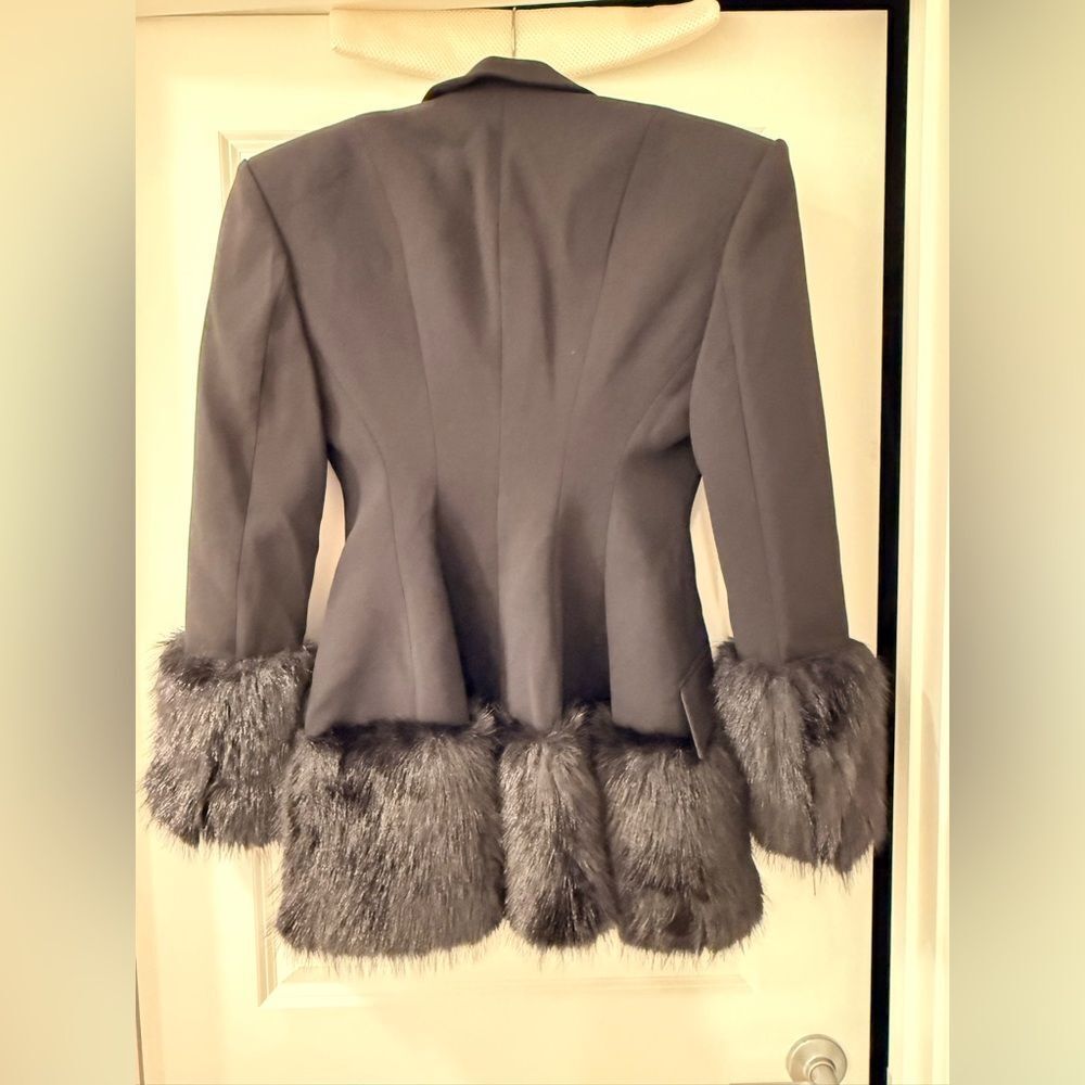 NWOT BRONX AND BANCO Emerson Black Blazer Dress - Picture 7 of 16